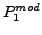 $P_1^{mod}$