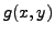 $g(x,y)$
