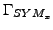 $\Gamma_{SYM_x}$